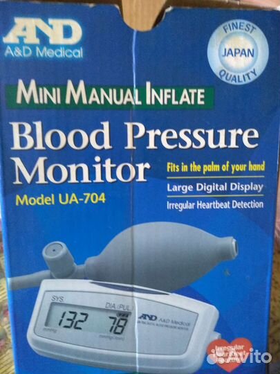 Тонометр полуавтоматический Модель UA-704