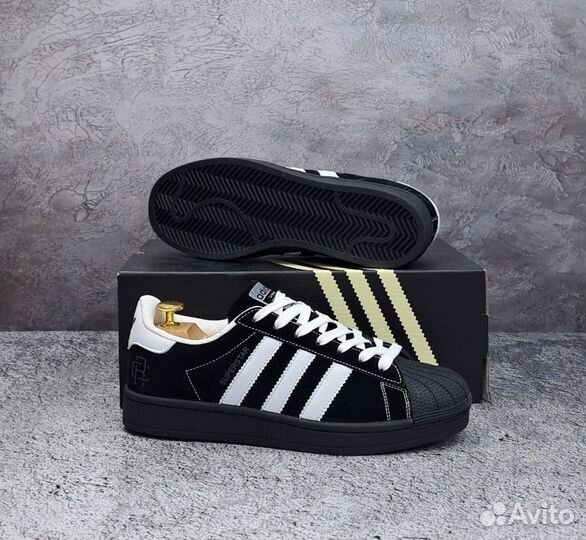 Кроссовки Adidas Superstar 'Core Black'