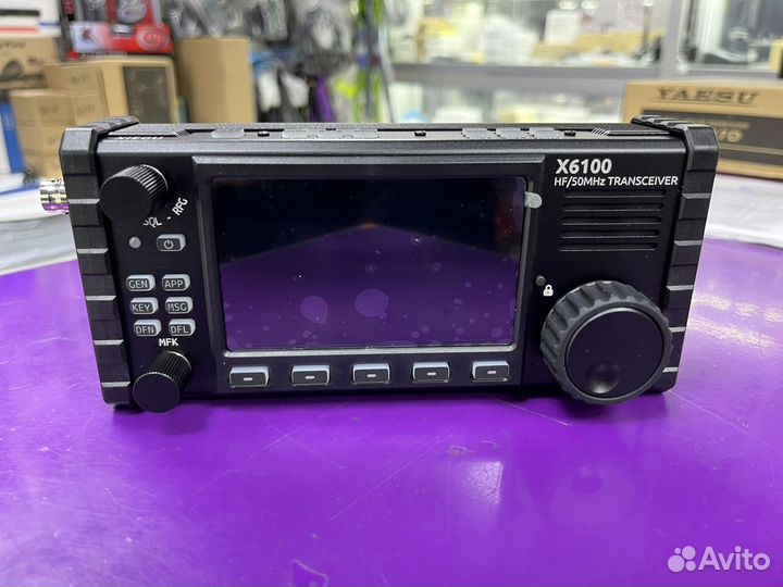 Портативный кв трансивер Xiegu X6100 SDR (0,5-30)