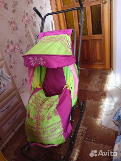 Коляска санки