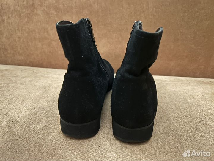 Ботинки женские зимние велюр 39р