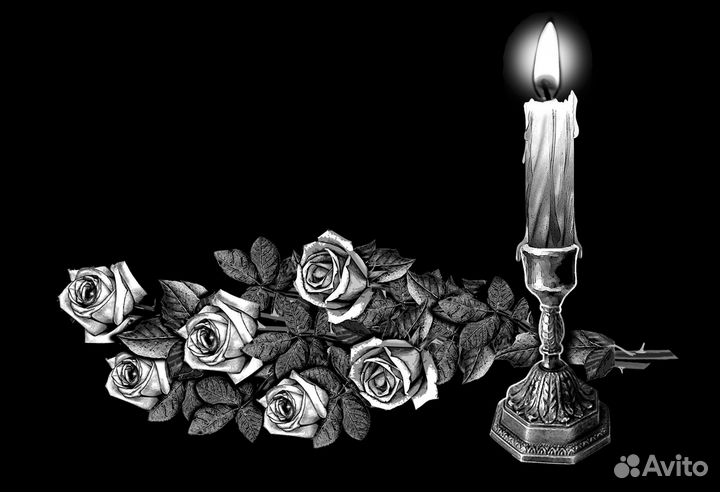 Клипарт художественного оформления надгробия