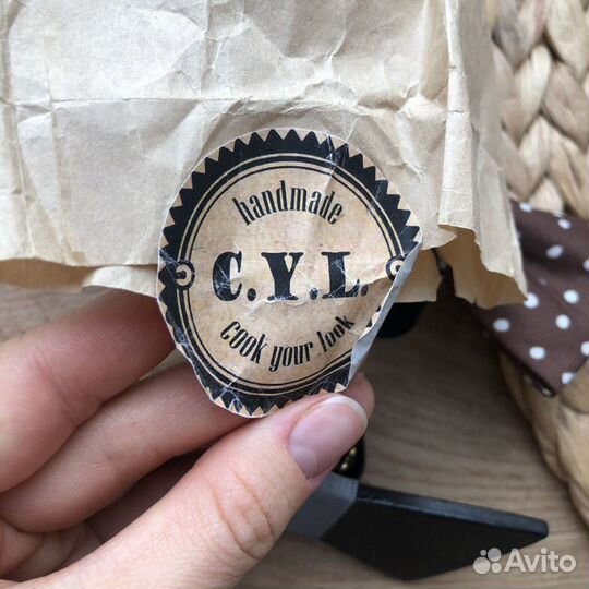 Галстук бабочка деревянная и текстильная