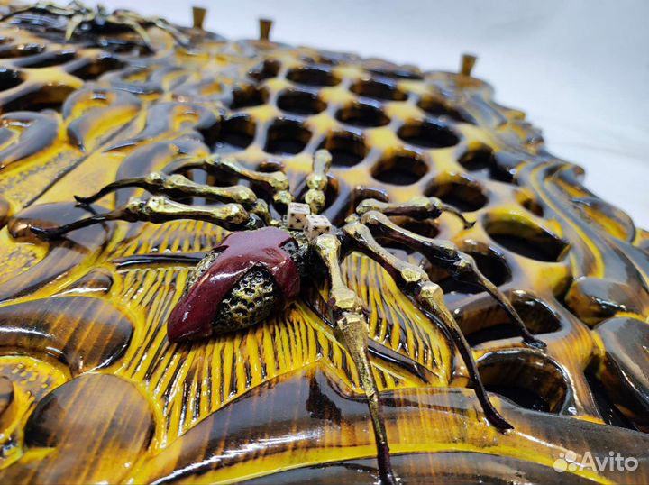 Нарды ручной работы с пауком 3d