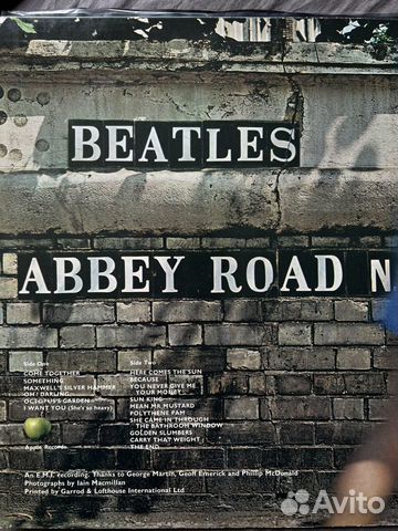 The Beatles Abbey Road 1st Press UK объявление продам
