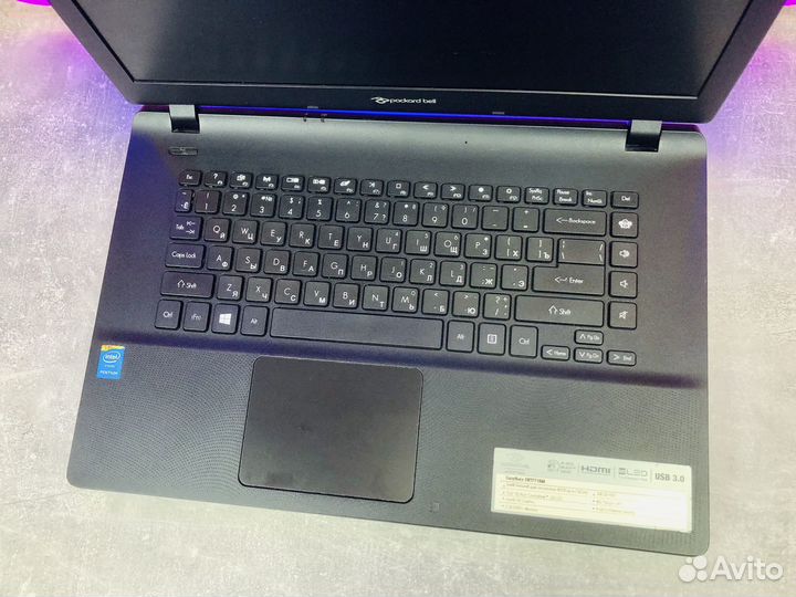 Packard Bell EasyNote/Pentium N3530/ram 4gb/ssd