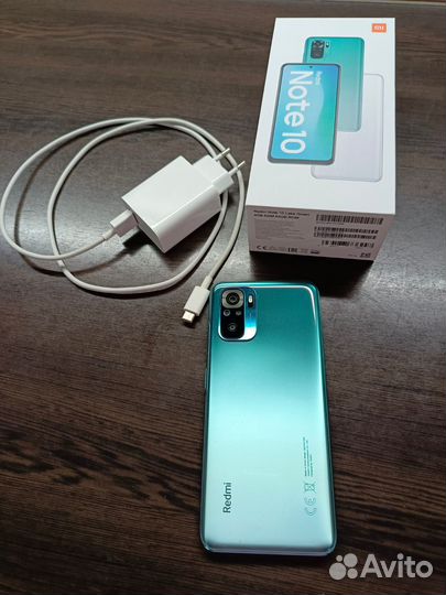 Смартфон Xiaomi Redmi Note 10 4+64GB Green