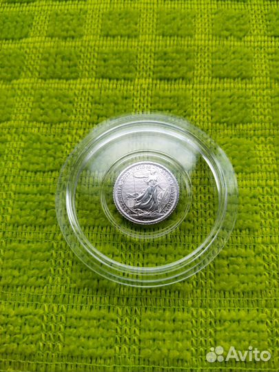 Платиновая монета 2023г Британия с Карлом 3,11г