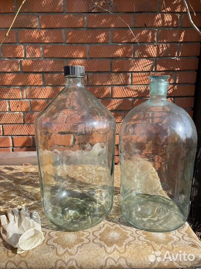 Бутыль стекло 20 литров