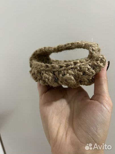 Эко мочалка скрабер ручной работы