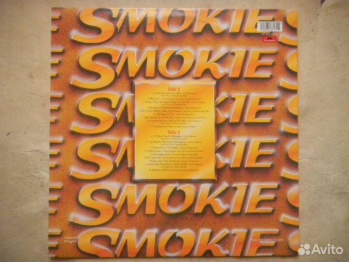 Smokie 18 Carat Gold/ The Very Best Of.1990 N.M/EX