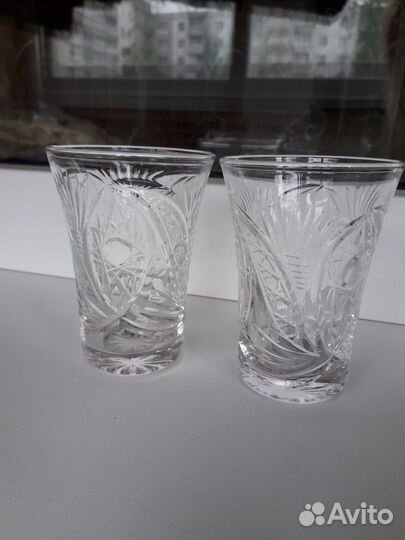 Хрустальные стаканы СССР