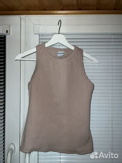 Майка в рубчик