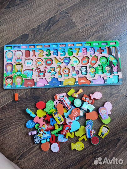 Игрушка Сортер деревянная