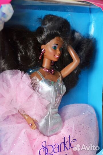 Нрфб. Барби Кристи Sparkle Eyes Christie 1991