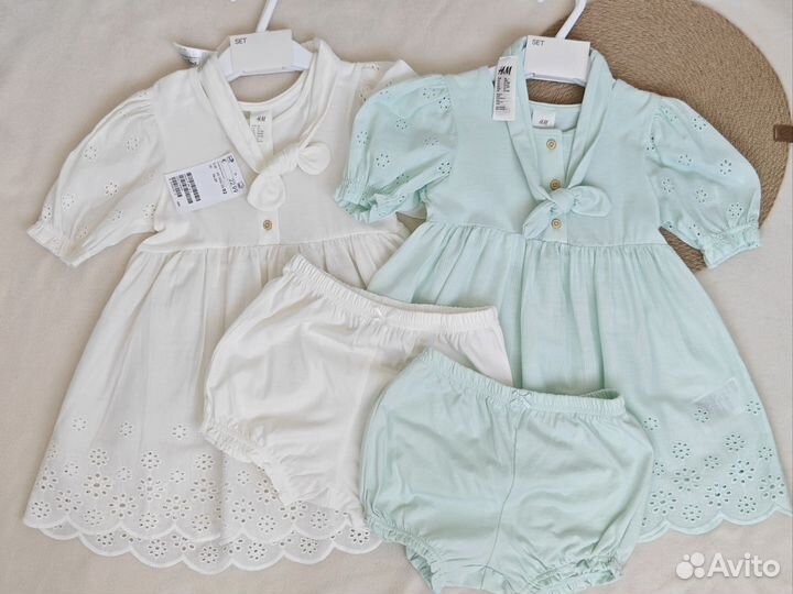 Комплект 86, 92 H&M праздничный, для фотосессии