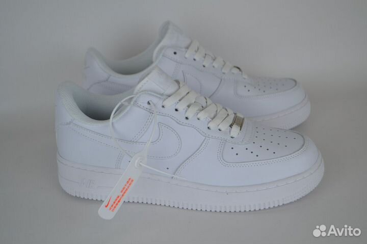 Кроссовки Nike Air force 1 белые