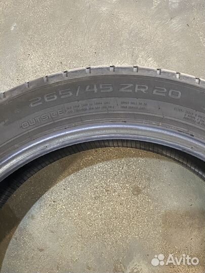 Nokian Tyres Hakka Black 265/45 R20