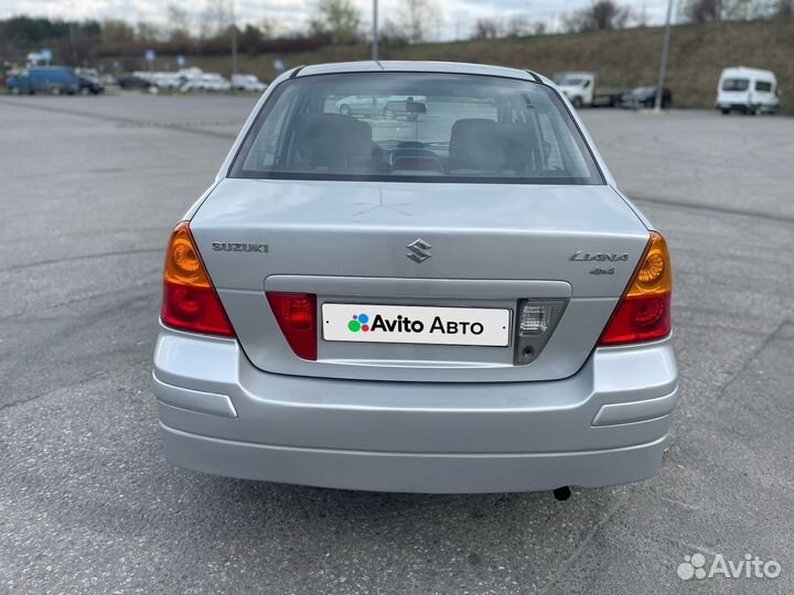 Suzuki Liana 1.6 МТ, 2004, 204 500 км