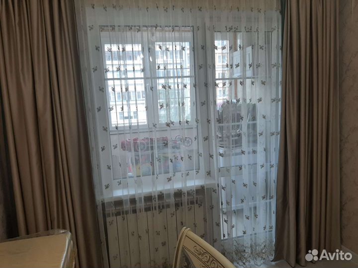 Комплект шторы и тюль бу