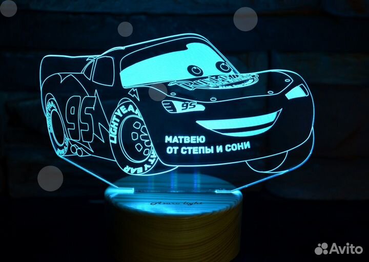 Светильник детский в подарок (ночник)