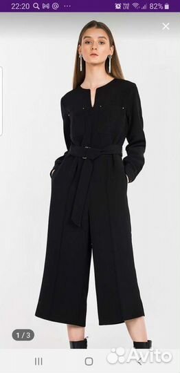 Комбинезон из плотной ткани