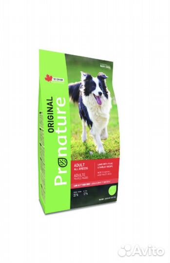 Корм закрытый для собак Pronature 20 кг сухой корм