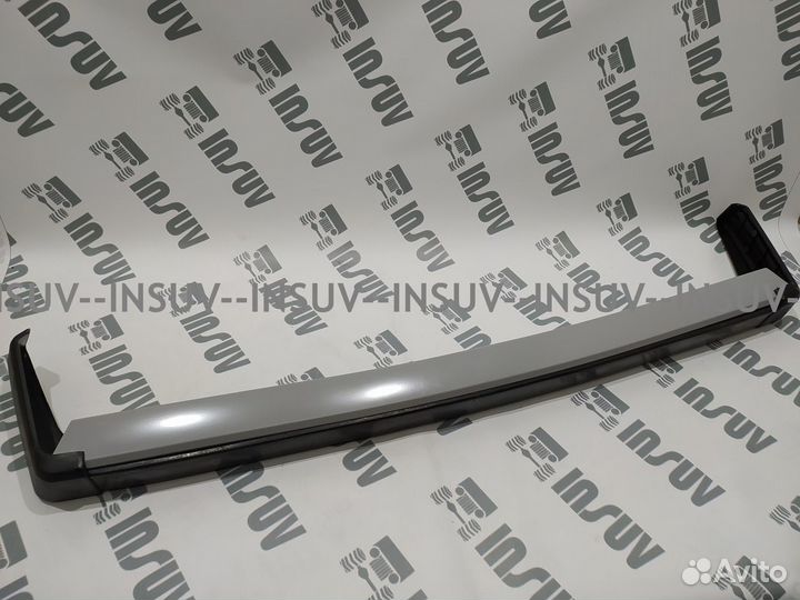 Бампер задний в сборе Нива 21213 (алюминиевый)