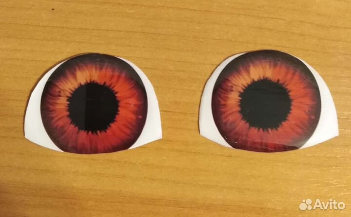 Глазки из ювелирной эпоксидной смолы