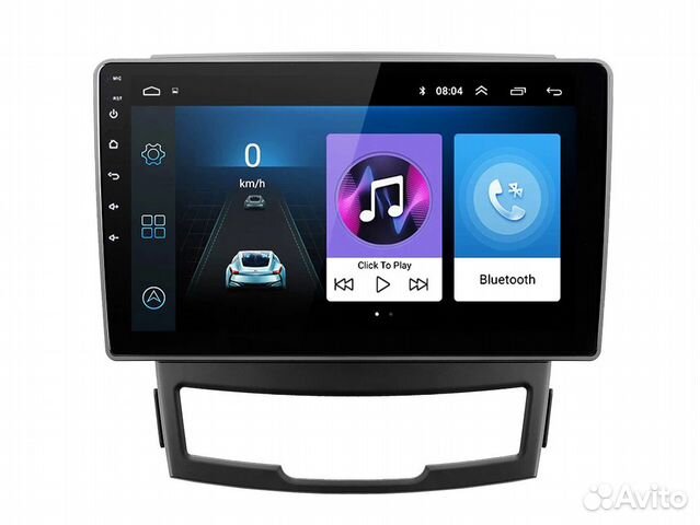 Магнитола SsangYong Actyon 2 Android
