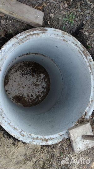 Септик из бетонных колец под ключ
