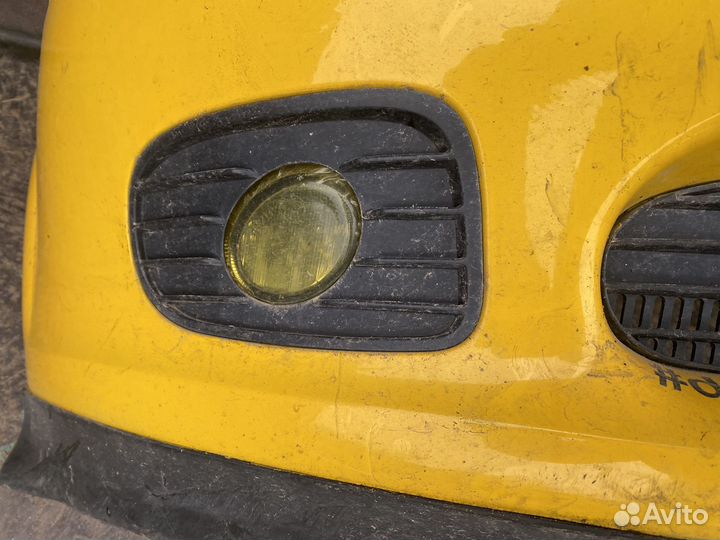 Передний бампер на Opel Vectra B рестайлинг