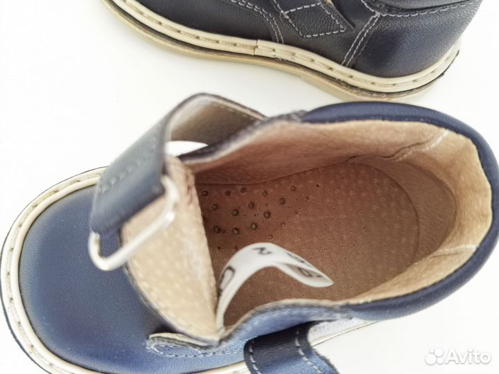 Ботинки для мальчика кожа неман 19