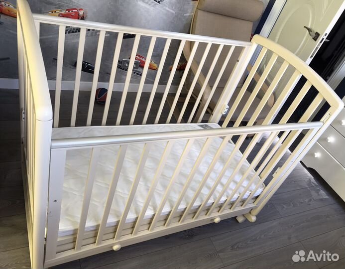 Детская кровать Гандылян Дашенька Слоновая кость