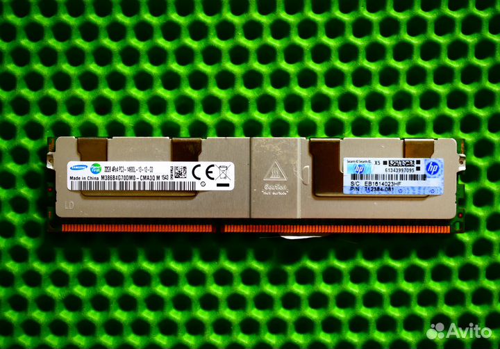 DDR3 32GB ECC 1866 4 шт