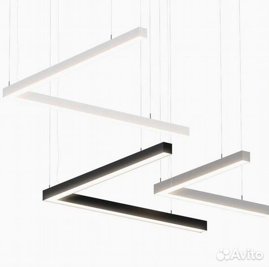 Светодиодный светильник профильный