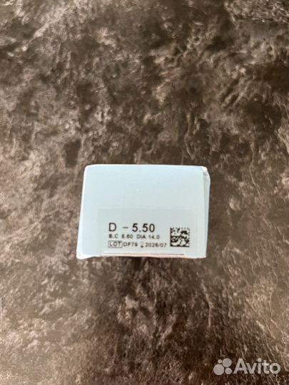 Линзы контактные однодневные