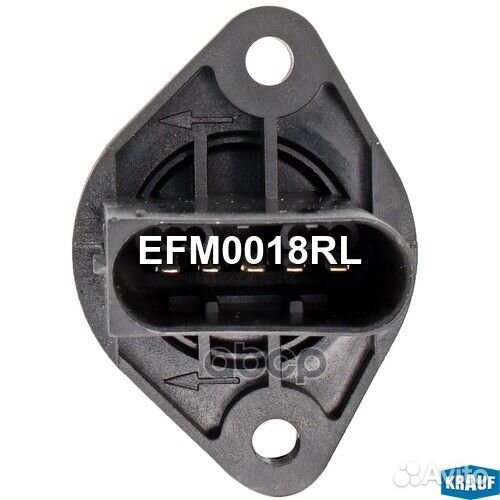 Датчик массового расхода воздуха двс EFM0018RL