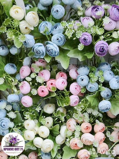 Декоративные цветы для оформления свадьбы