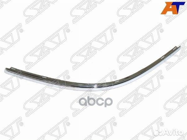 Молдинг бампера Volkswagen Passat 00-05 (Спереди