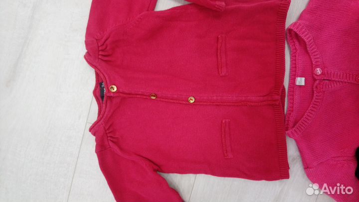 Кофты на пуговицах для девочек