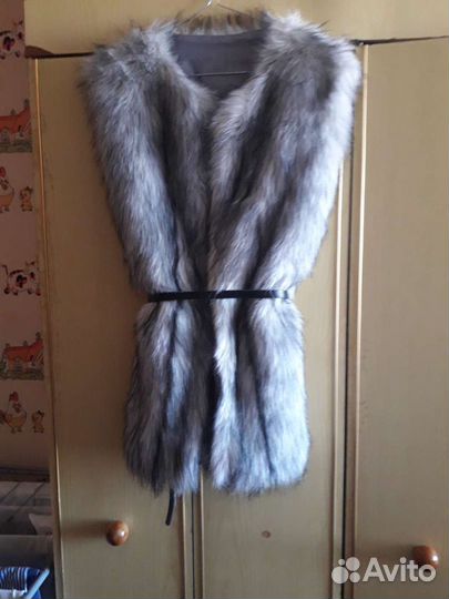 Меховая жилетка искусственный мех