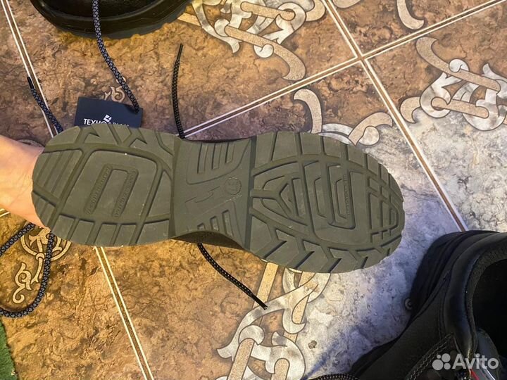 Спецобувь ботинки демисезонные кожаные