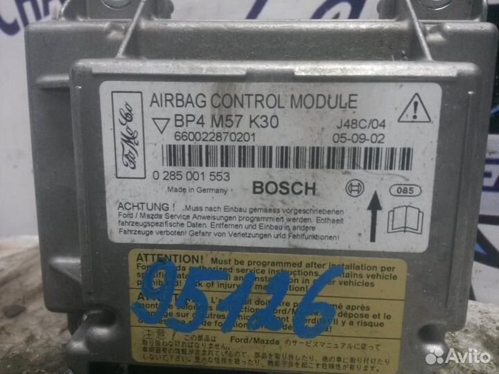 Блок управления AIR BAG Mazda 3 BK