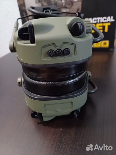 Активные наушники с креплениями на шлем