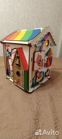 Бизиборд домик со светом