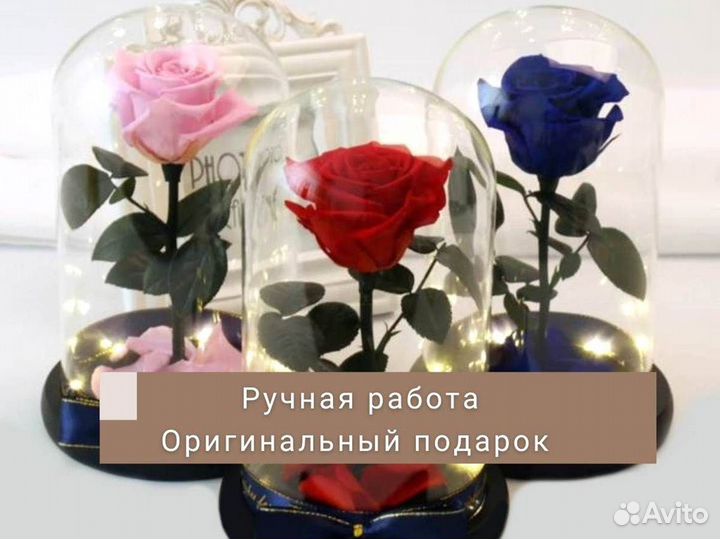 Роза в колбе. От производителя