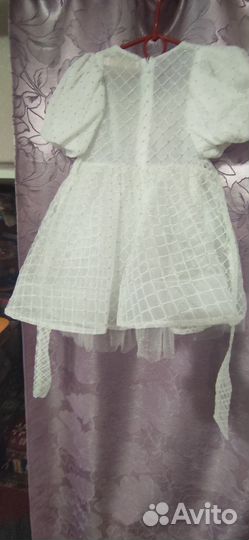 Платье для девочки 92