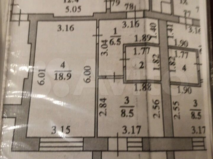 1-к. квартира, 37,1 м², 5/9 эт.