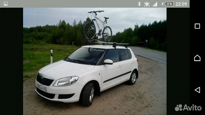 Багажник на крышу для Шкода Фабия